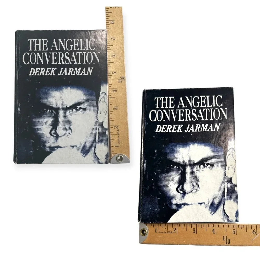 The Angelic Conversation Derek Jarman 1987 Japan First Edition w/ Note Rare